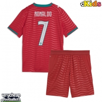 Portugal Cristiano Ronaldo #7 Replica Home Minikit World Cup 2026 Short Sleeve (+ pants)
